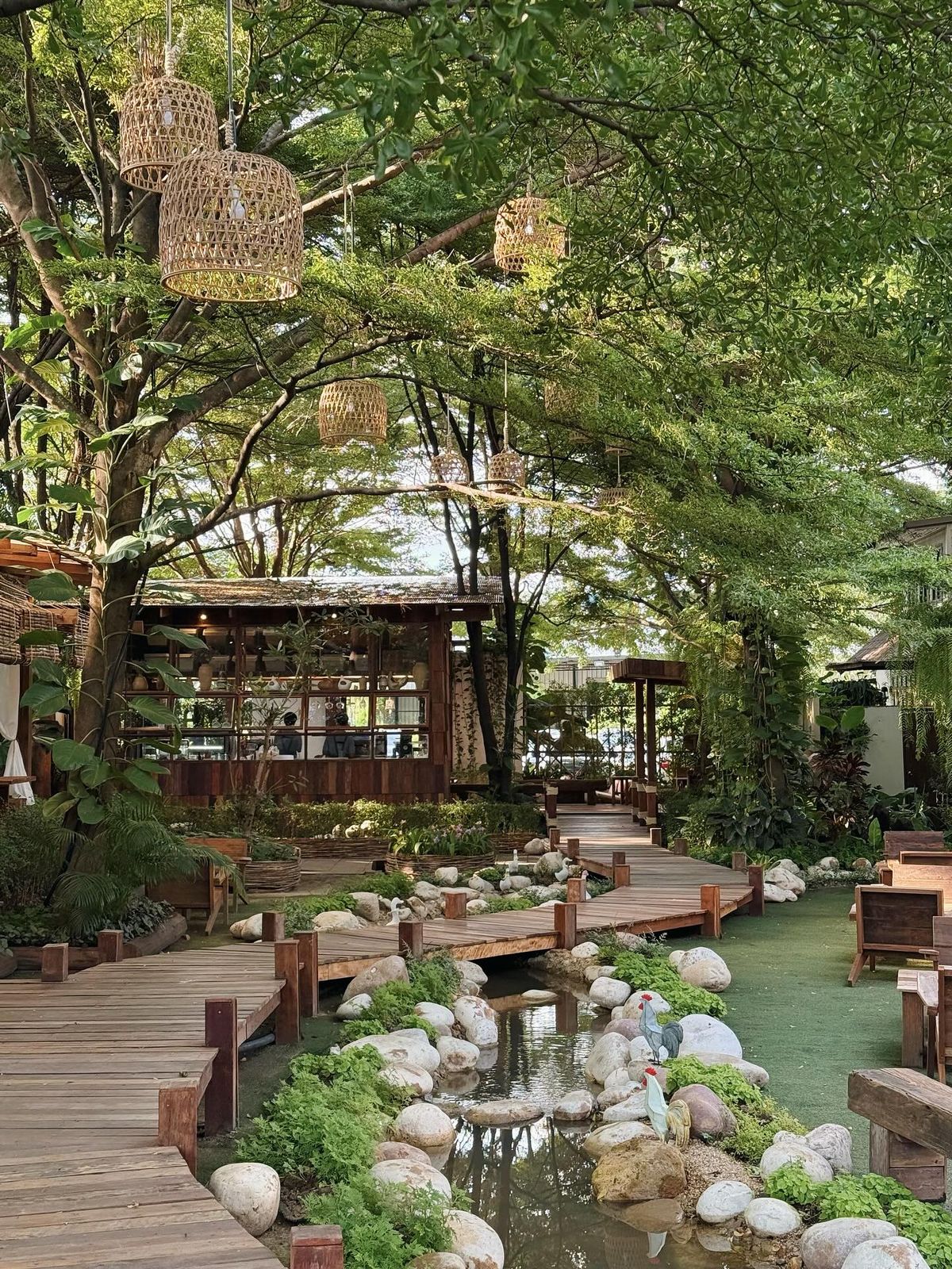 Thiết kế quán cafe sân vườn